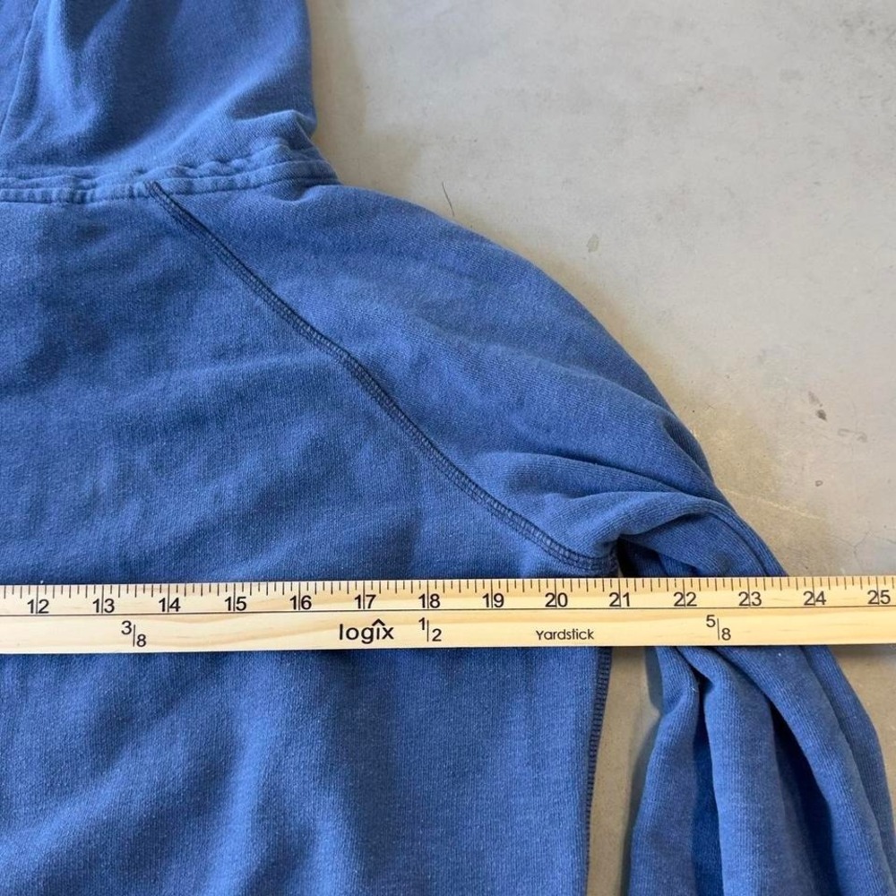 Vintage Victoria secrets PINK blue women's pullover hoodie - Picture 4 of 6